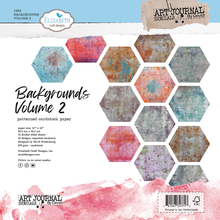 Elizabeth Craft Designs 12 x 12 Paper Pad - Backgrounds Volume 2