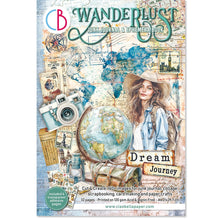 Ciao Bella Wanderlust A4 Junk Journal Ephemera Book