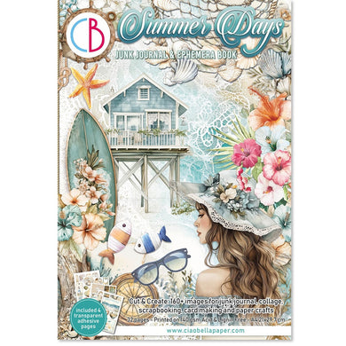 Ciao Bella Summer Days A4 Junk Journal Ephemera Book