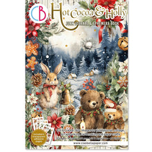 Ciao Bella Hot Cocoa & Holly A4 Junk Journal Ephemera Book