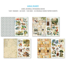 Ciao Bella Asia Diary A4 Junk Journal Ephemera Book