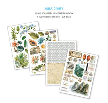 Ciao Bella Asia Diary A4 Junk Journal Ephemera Book