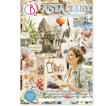 Ciao Bella Asia Diary A4 Junk Journal Ephemera Book