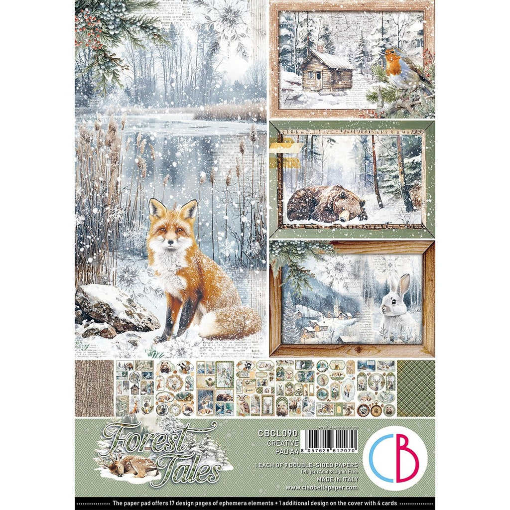 Ciao Bella Forest Tales - A4 Creative Pad