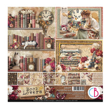 Ciao Bella Book Lovers - 8 x 8 Paper Pad