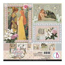 Ciao Bella Courtly Love - 8 x 8 Paper Pad