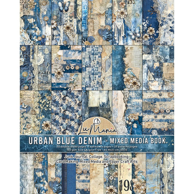 Ciao Bella Mixed Media Book - Urban Blue Denim