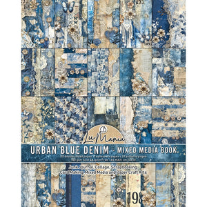 Ciao Bella Mixed Media Book - Urban Blue Denim