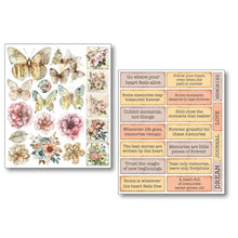 Ciao Bella Lost In Time - Mixed Media Sticker Set