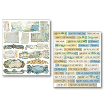 Ciao Bella Edge of the Ocean - Mixed Media Sticker Set