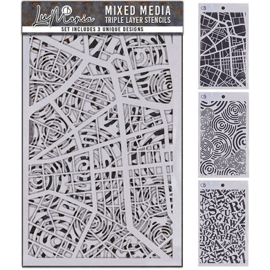 Ciao Bella Triple Layer Stencil Mix - Set #6