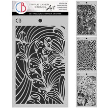 Ciao Bella Triple Layer Stencil Mix - Book Lovers