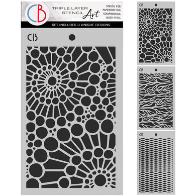 Ciao Bella Triple Layer Stencil Mix - An Artist Journey