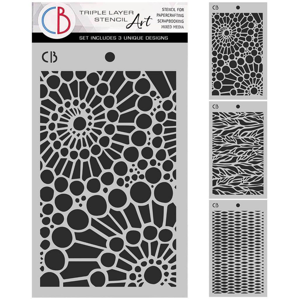 Ciao Bella Triple Layer Stencil Mix - An Artist Journey