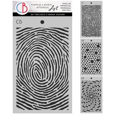 Ciao Bella Triple Layer Stencil Mix - The Last Mystery