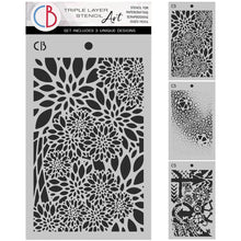 Ciao Bella Triple Layer Stencil Mix - Polar Railway