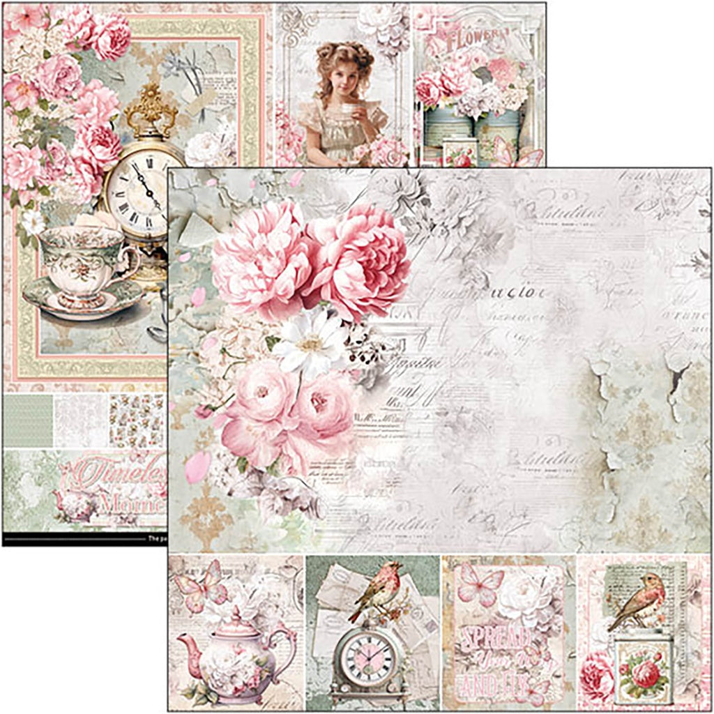 Ciao Bella Timeless Moments  - 12 x 12 Paper Pad