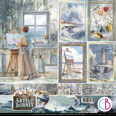 Ciao Bella An Artist Journey - 12 x 12  Paper Pad