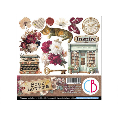 Ciao Bella Book Lovers - 6 x 6 Fussy Cut Pad