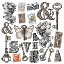 Ciao Bella Typographic - 6 x 6 Fussy Cut Pad