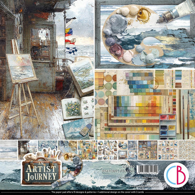 Ciao Bella An Artist Journey - 12 x 12 Patterns Paper Pad