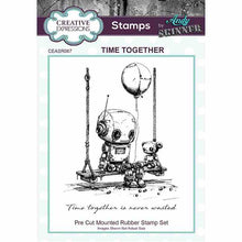 Creative Expressions Andy Skinner Rubber Stamp Set - Botology Time Together