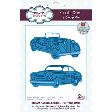 Dies by Sue Wilson - Dream Car Collection : Vintage Cars