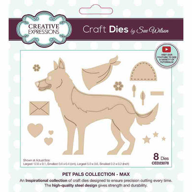 Dies by Sue Wilson Pet Pals Collection - Max