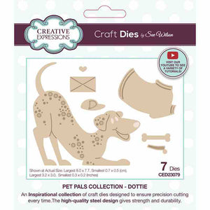 Dies by Sue Wilson Pet Pals Collection - Dottie