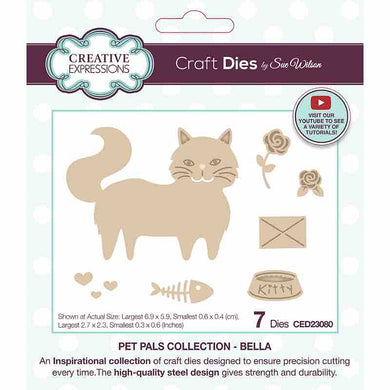 Dies by Sue Wilson Pet Pals Collection - Bella