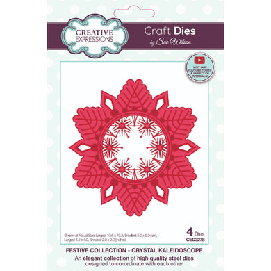 Dies by Sue Wilson Festive Collection - Crystal Kaleidoscope