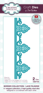 Dies by Sue Wilson - Border Collection : Lace Filigree
