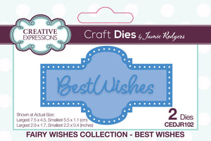 Creative Expressions Jamie Rodgers Fairy Wishes Collection - Best Wishes