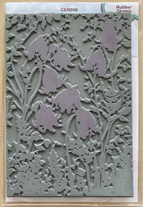Pre-Loved : Creative Expressions A6 Background Stamp - Dreamy Harebells