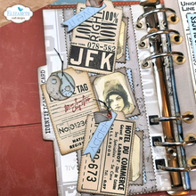 Elizabeth Craft Designs A5 Stamp Set - Travels From The Past 3