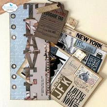 Elizabeth Craft Designs A5 Stamp Set - Travels From The Past 3