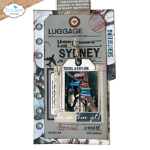 Elizabeth Craft Designs A5 Stamp Set - Travels From The Past 3