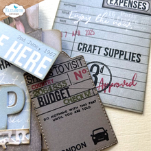 Elizabeth Craft Designs A5 Stamp Set - Travel Journal