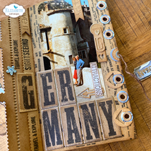 Elizabeth Craft Designs A5 Stamp Set - Bold Alphabet