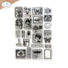 Elizabeth Craft Designs A5 Stamp Set - Postage Stamps 3