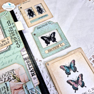 Elizabeth Craft Designs A5 Stamp Set - Postage Stamps 3