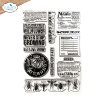 Elizabeth Craft Designs A5 Stamp Set - Wildflower