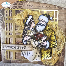 Elizabeth Craft Designs - Art Journal Specials : Santa Stamp Set