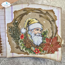 Elizabeth Craft Designs - Art Journal Specials : Santa Stamp Set