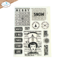 Elizabeth Craft Designs - Planner Essentials - Winter Story Stamp Set
