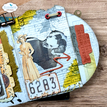 Elizabeth Craft Designs - Art Journal Specials : Stamped & Worn Stamp Set