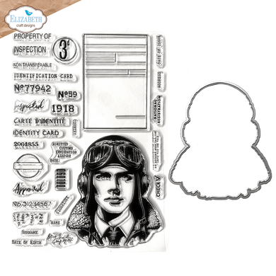 Elizabeth Craft Designs Stamp & Die Set - The Property Of