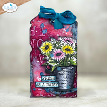 Elizabeth Craft Designs Art Journal Specials - Garden Of Love Stamp & Die Set