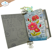 Elizabeth Craft Designs Art Journal Specials - Summer Flower Stamp & Die Set