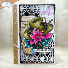Elizabeth Craft Designs - Art Journal Specials : Deck The Halls Stamp & Die Set